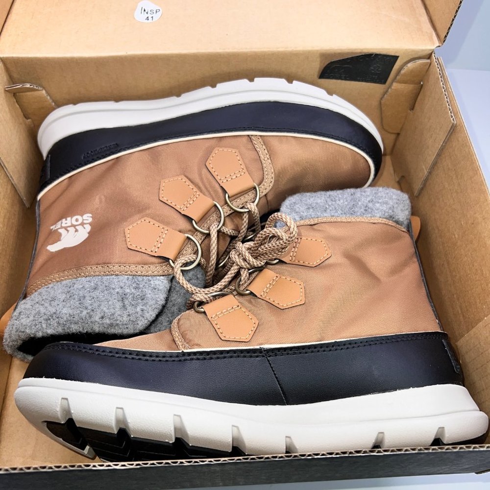 Sorel Women's Explorer Carnival 'Elk' NL3421-286 Waterproof Winter Boots - Picture 7 of 12
